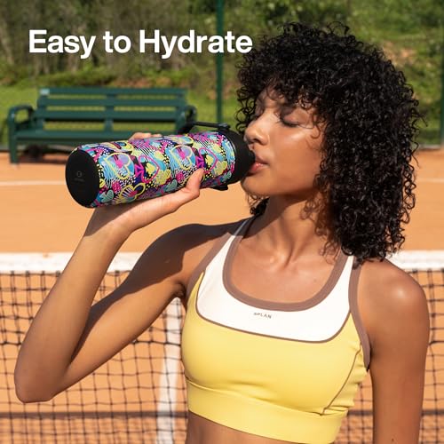 Insulated Water Bottle with Straw Stainless Steel Water Bottle