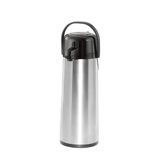 Service Ideas ECA30S Eco-Air Airport with Pump lid, 3.0L, Glass Lined