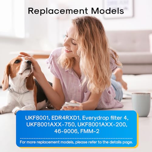 UKF8001 Replacement for Whirlpool FILTER 4 (2 Count)