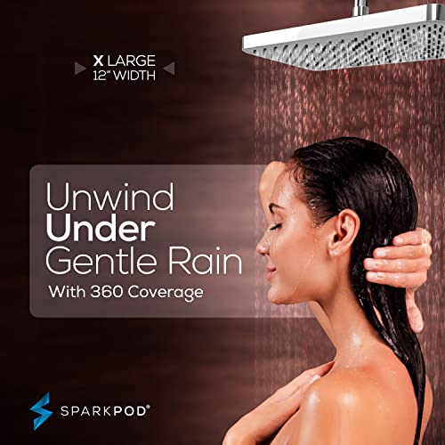 12 Inch Rectangle Rain Shower Head