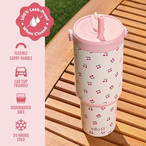 Oasis Go+ 26oz Insulated Stainless Steel Tumbler with Straw