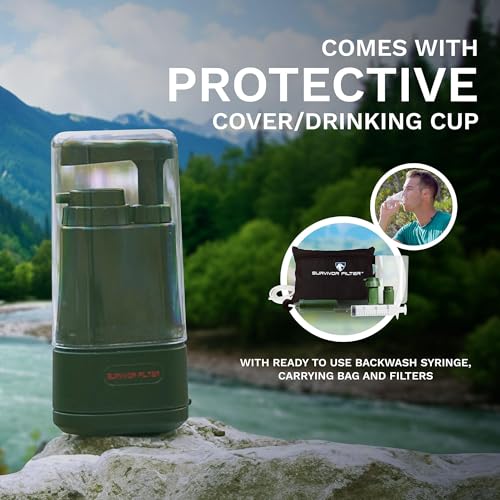 PRO Portable Water Filter for Camping