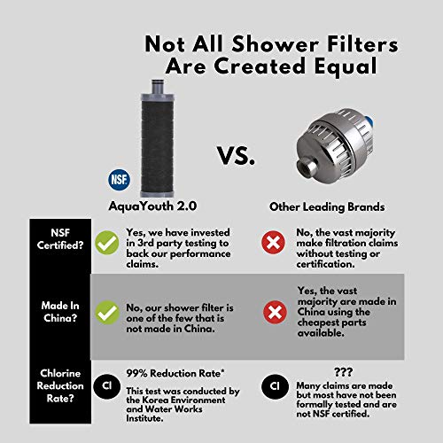 2.0 Carbon Shower Head Filter