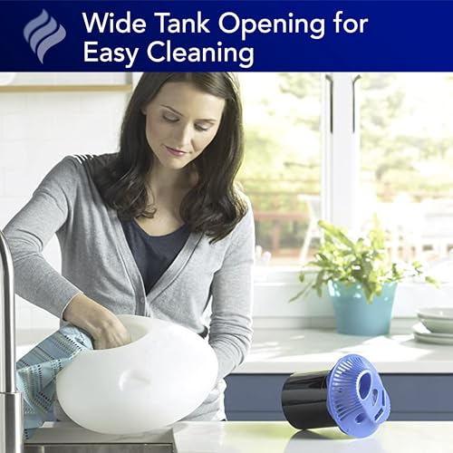 Warm Steam Vaporizer & Humidifier for Small and Medium Rooms