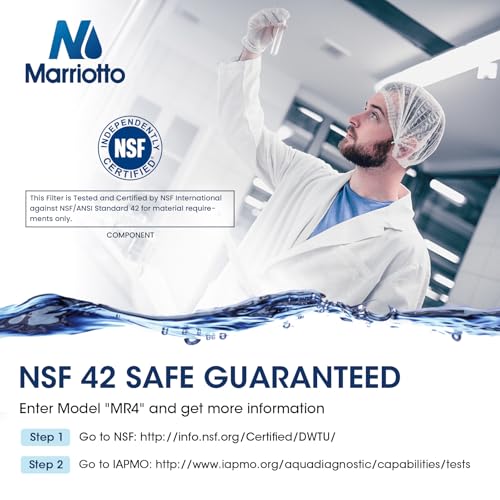 MRW4 Refrigerator Water Filter Compatible with EDR3RXD1 (2 Count)