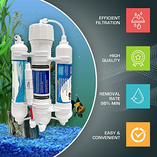 3 Stage Reverse Osmosis Countertop Portable Tank