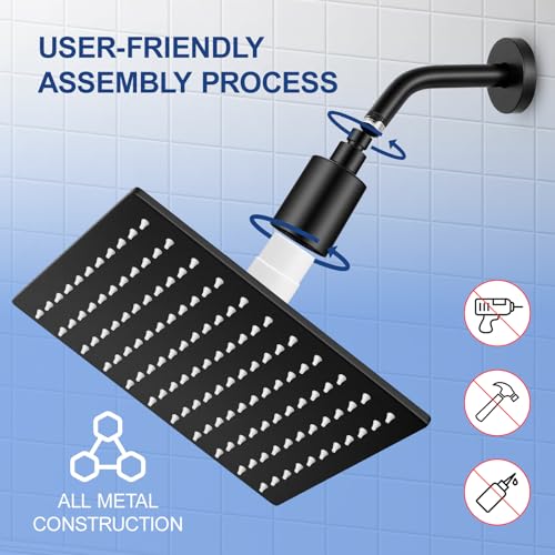 Filtered Shower Head for Hard Water
