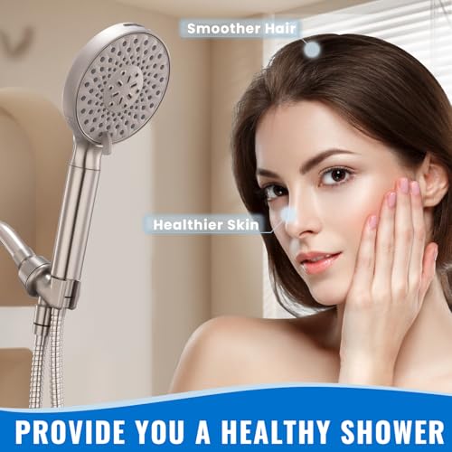 Filtered Shower Head with Handheld