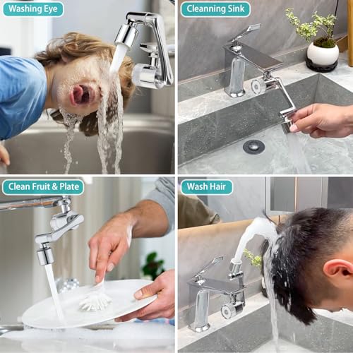 1080° Rotating Faucet Extender & Water Filter