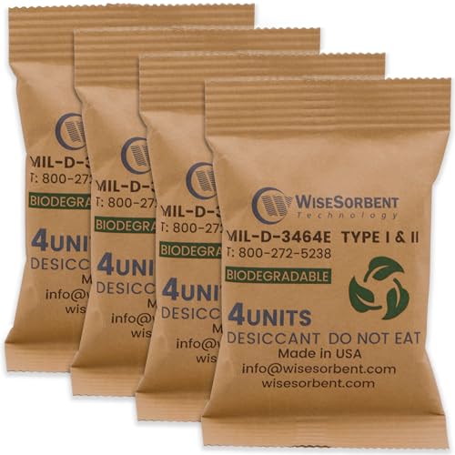 500 x 132g Kraft Clay Desiccant Packs