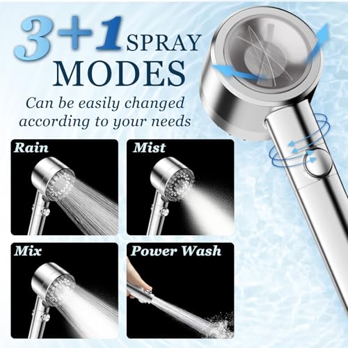 Filtered Shower Head with Handheld