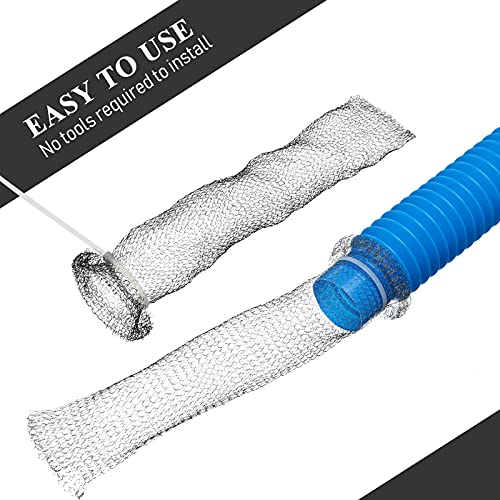 60 Pieces Washing Machine Lint Traps with 60 Cable Ties (60 Count)