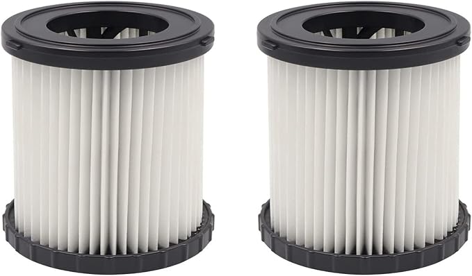 2 Replacement DCV5801H Wet/Dry HEPA Filters. Compatible with Dewalt DCV580 & DCV581H - AquaVibe
