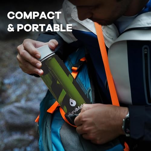 Purified Water Bottle for Camping (2 Count)