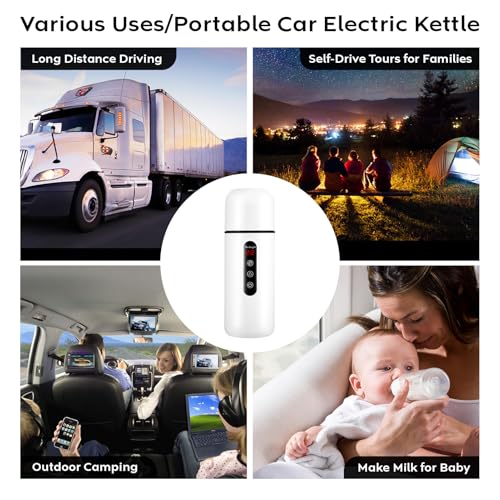 Car Kettle Portable Electric Travel Kettle