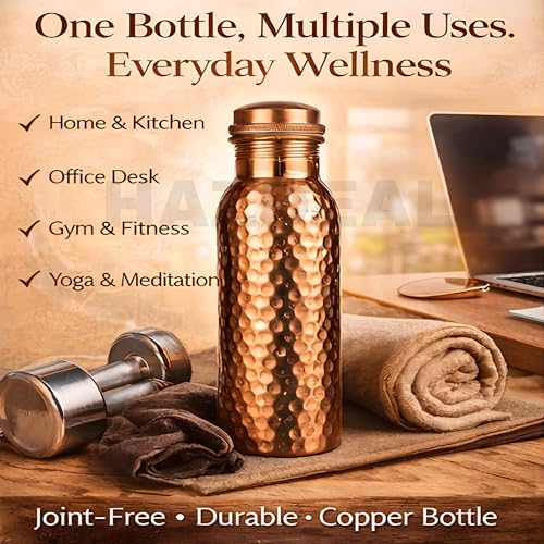 Copper Water Bottle 1 Liter