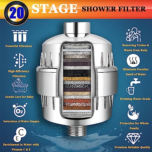 20 Stage Shower Head Filter