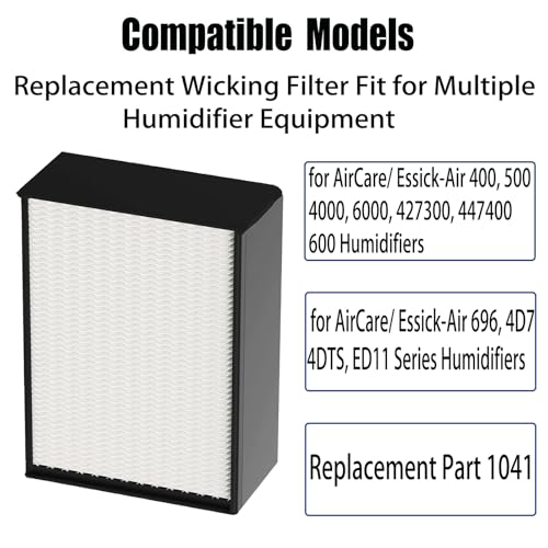 1 Pack Super Wick Replcement Filters for AirCare 1041 Series Humidifiers