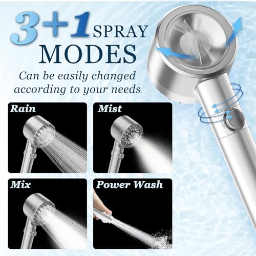 Filtered Shower Head with Handheld
