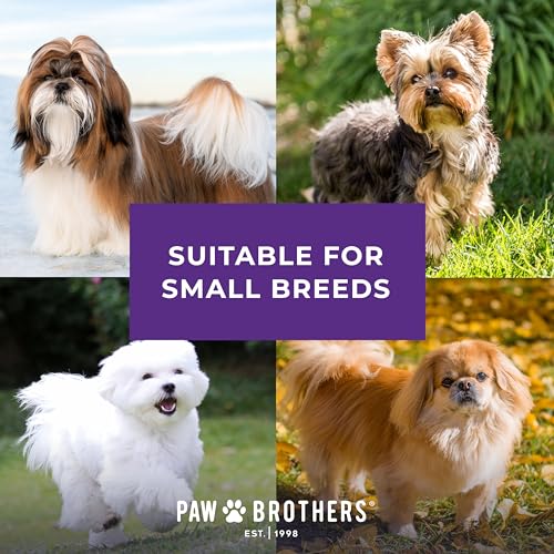 Paw Brothers Soft Flat Slicker Brush with Coated Pin Tips