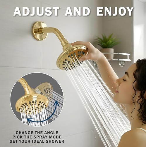 6 Function Luxury Shower Head