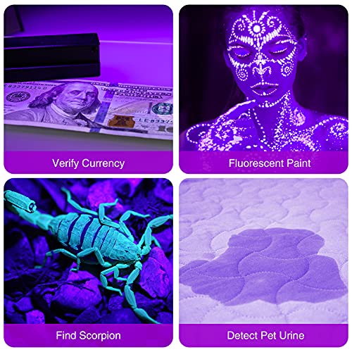 UV Flashlight Black Light