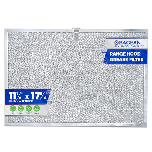 Stove Vent Filter 11.8x17.3" BPS1FA36 Fits Nutone Broan Range Hood Filter