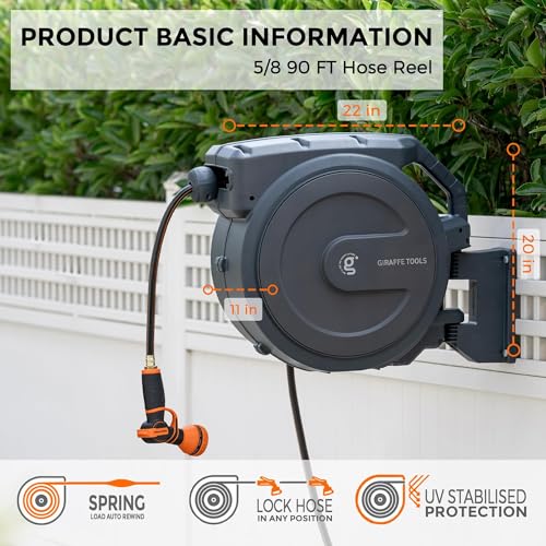 Retractable Garden Hose Reel 5