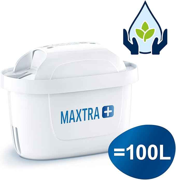 BRITA S1330 MAXTRA+ water filter cartridges, compatible with all jugs for chlorine and limescale reduction, 12 pack