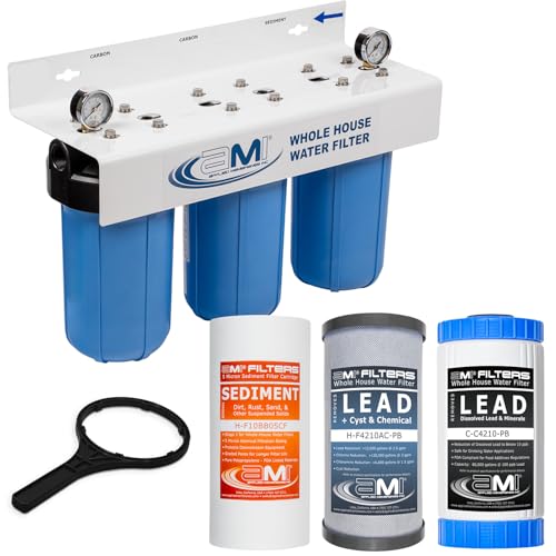 3 Stage Whole House Water Filter System
