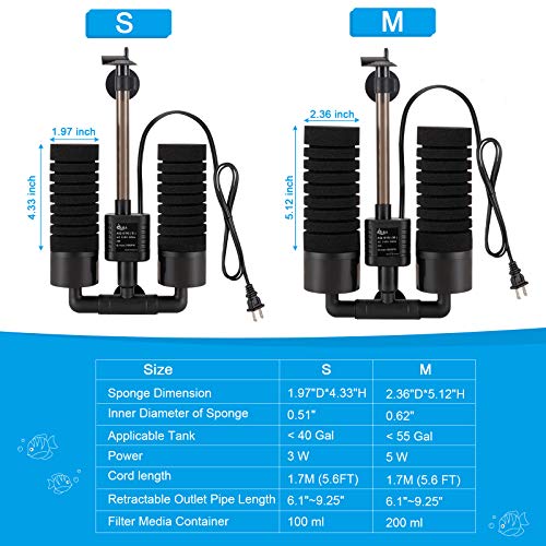 Aquarium Sponge Water Filter