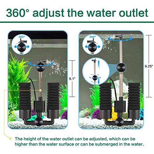 Aquarium Electric Power Sponge Filter