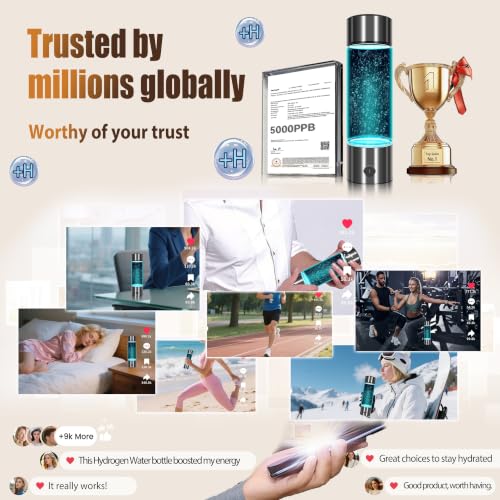 2026 New Hydrogen Water Bottle (49.99 Count)