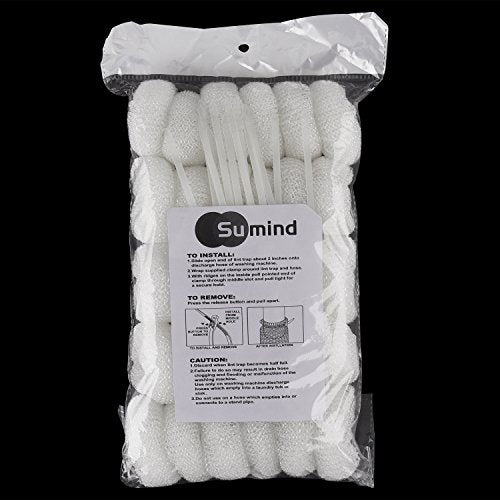 30 Pack Nylon Lint Trap Washing Machine Fabric Mesh