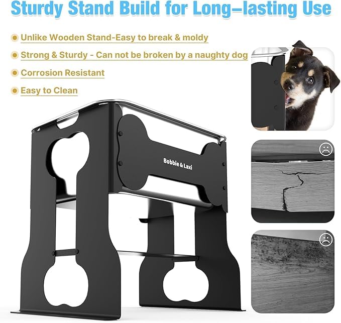 14" Elevated Dog Water Bowl