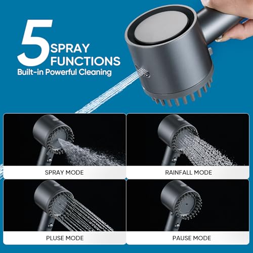 Filtered Shower Head with Handheld