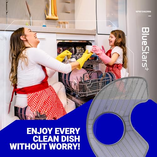 WPW10463906 Dishwasher Screen Filter Compatible with Whirlpool