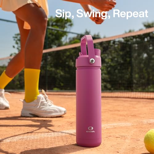 Insulated Water Bottle with Straw Stainless Steel Water Bottle
