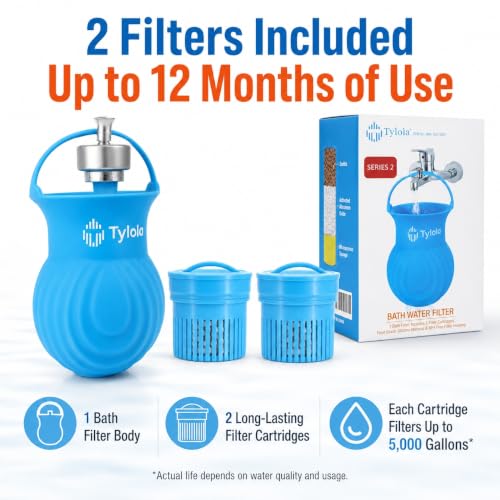 Bathtub Water Filter for Hard Water & Chlorine