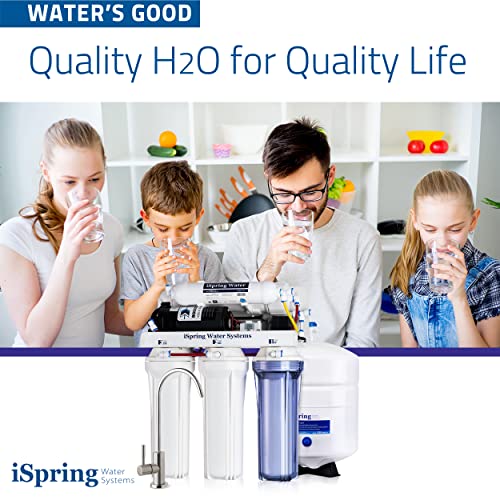 RCC7P 75 GPD Reverse Osmosis System with Pump