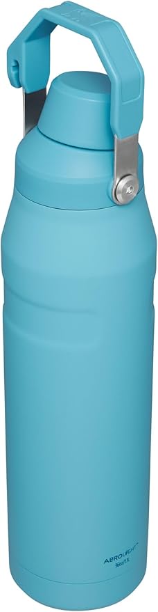 Stanley IceFlow Fast Flow Water Bottle | Angled Spout Lid | Lightweight & Leakproof for Travel & Sports | Insulated Stainless Steel | BPA-Free