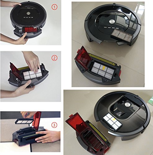 Replacement for iRobot Roomba Filters 960 981