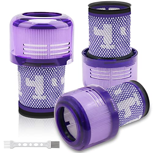 V12 Cordless Vacuum Filter Compatible with Dyson V12 Detect Slim (3 Count)