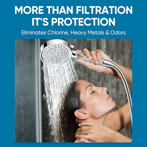 Filtered Shower Head with Handheld