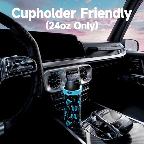 24 oz Insulated Water Bottle for Women