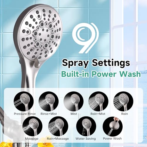 High Pressure Shower Head with Handheld