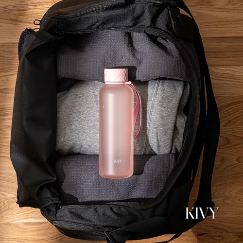 Slim Water Bottle 22oz [Lightweight & Shatterproof]