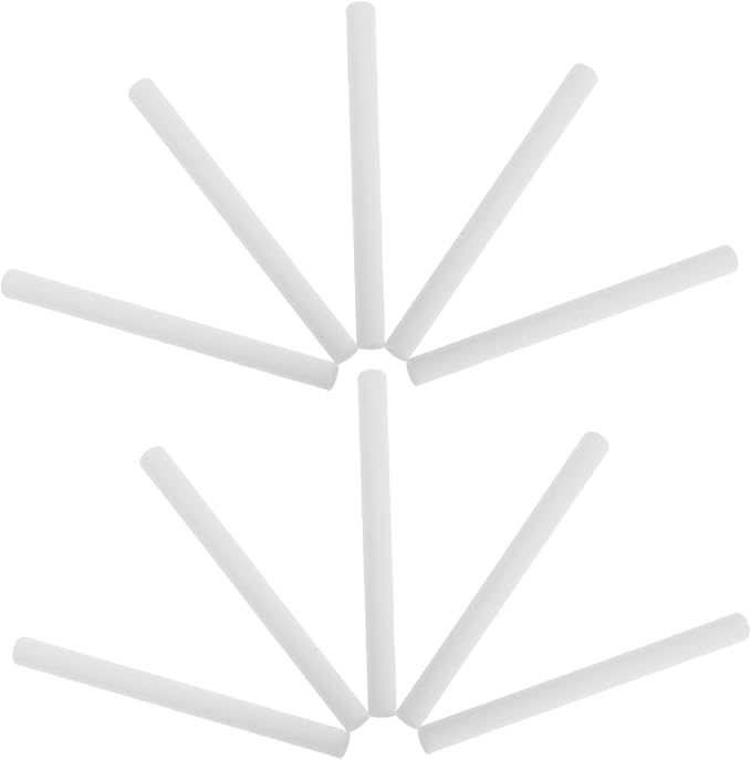 Lurrose 20pcs Efficient Humidifier Cotton Wick Refills Pure Cotton Filter Sticks for Air Diffuser Scent Sticks Replacement - AquaVibe