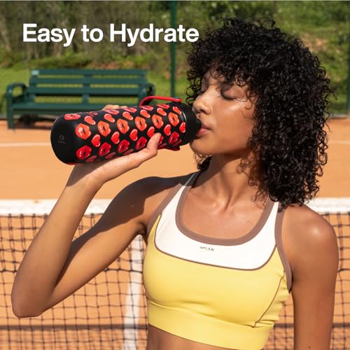 Insulated Water Bottle with Straw Stainless Steel Water Bottle