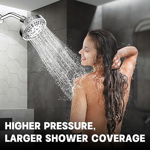 Upgraded 9 Settings High Pressure Shower Head
